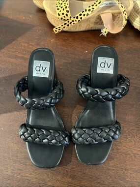 Dolce vita braided heeled sandals